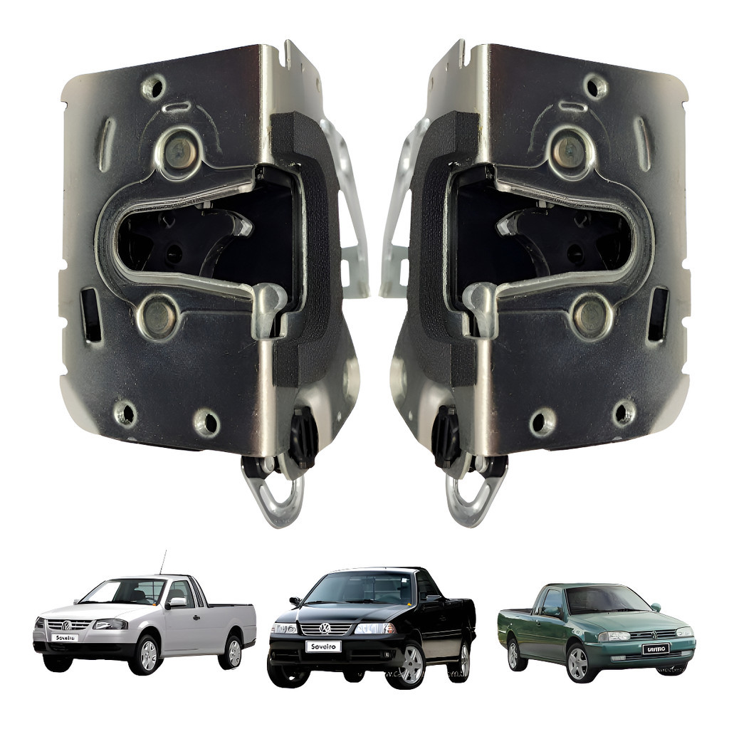 Par Fechadura Predisposta Eletrica Porta Dianteira passageiro Saveiro e Gol G2 G3 G4 em Oferta na Shopee