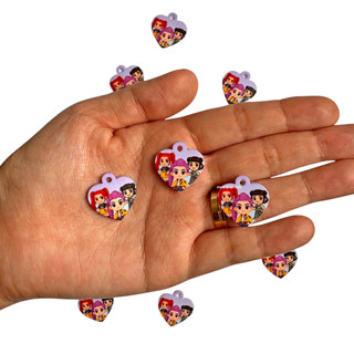 Pingente Huntrix Kpop - 6 pçs em Oferta na Shopee