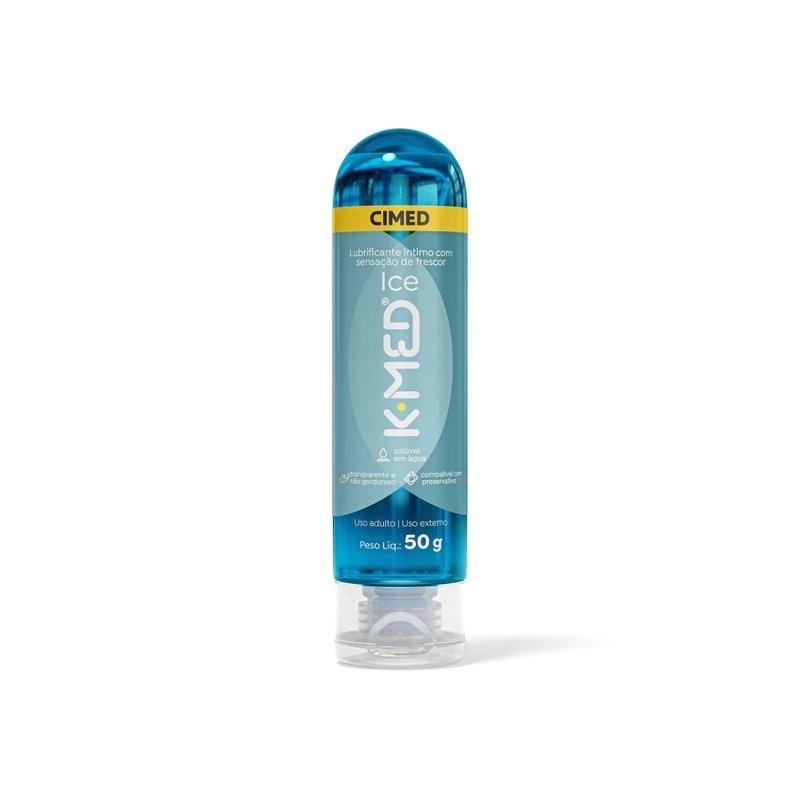 Gel Lubrificante Íntimo K-Med Ice 50g em Oferta na Shopee