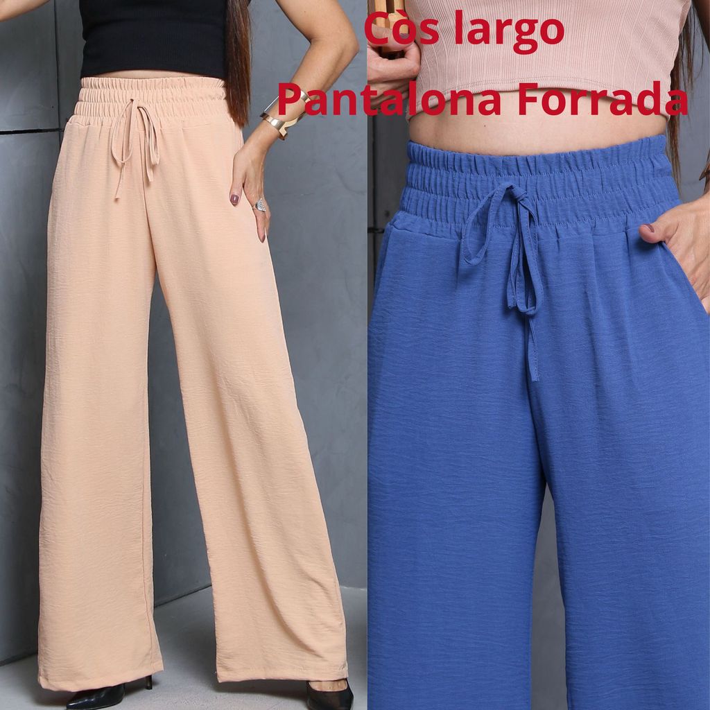 PANTALONA FORRADA DUNA MODA BLOGUEIRA CASUAL em Oferta na Shopee
