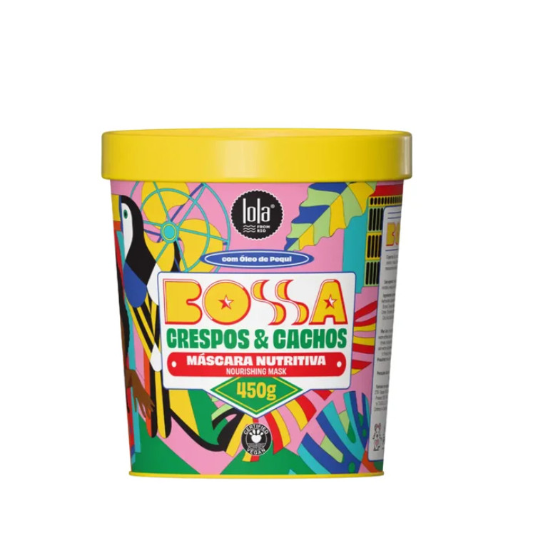 Lola Bossa Máscara Crespos e Cachos 450g em Oferta na Shopee