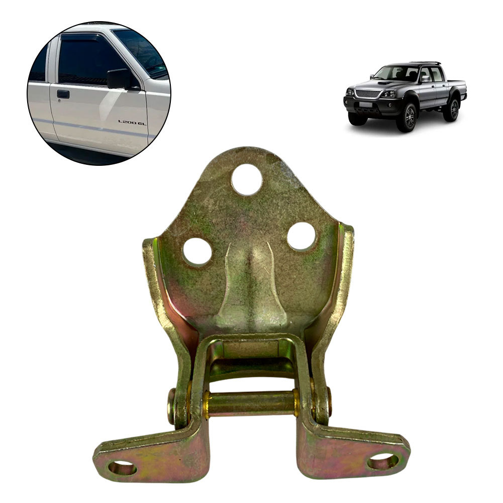 Dobradiça Superior Inferior Porta Dianteira Dir/Esq Anos L200 1996 1997 1998 1999 2000 2001 a 2007