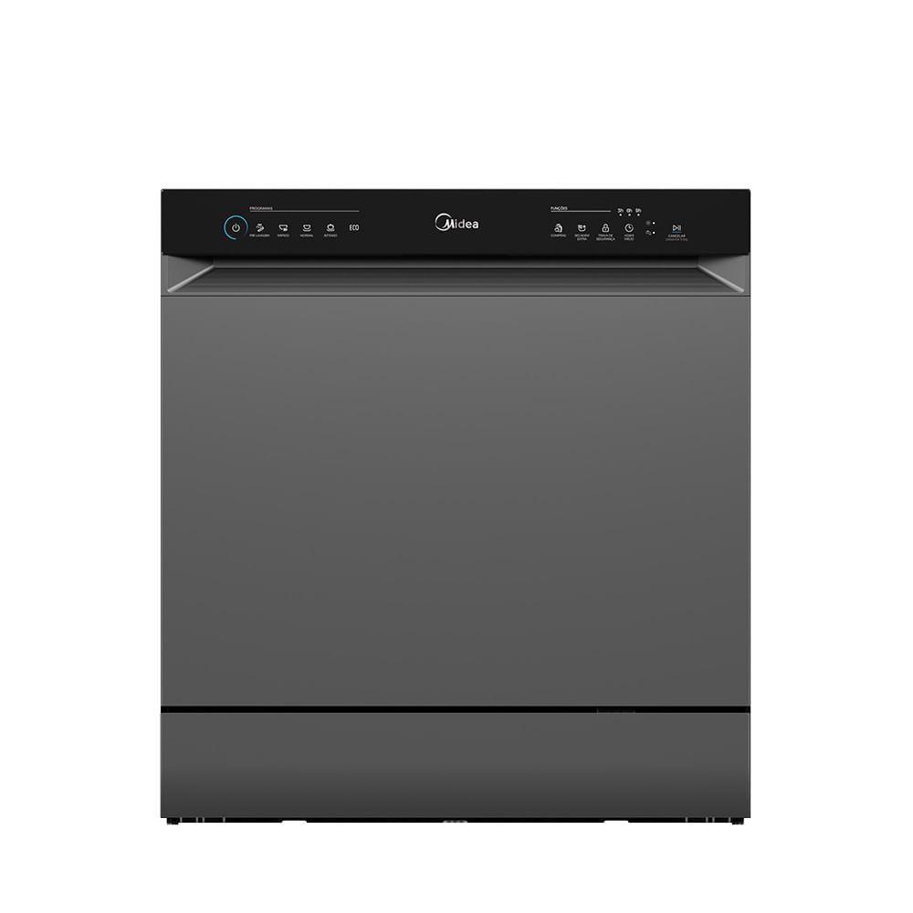 Lava Louças 8 Serviços Cinza Touch Plus Midea MDWTF08S1 - 110V em Oferta na Shopee