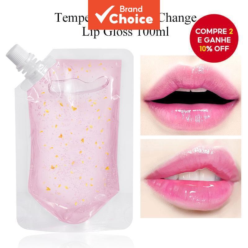  Lakerain Diy Brilho Labial Hidratante Materiais para Fazer Brilho Labial Vegano Rosa Brilho Labial que Muda de Cor Base