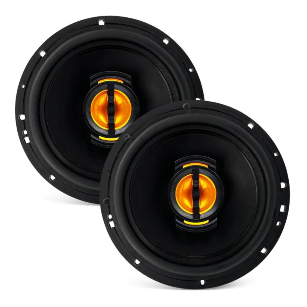 Kit Som Automotivo - Rádio Bluetooth H-Tech + 2 Kits Falantes Leson 6" + Antena TSR Orion