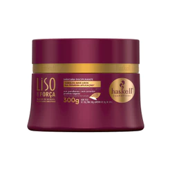 Máscara Liso com Força 300ml Haskell | Cabelos alinhados, hidratados e livres do frizz