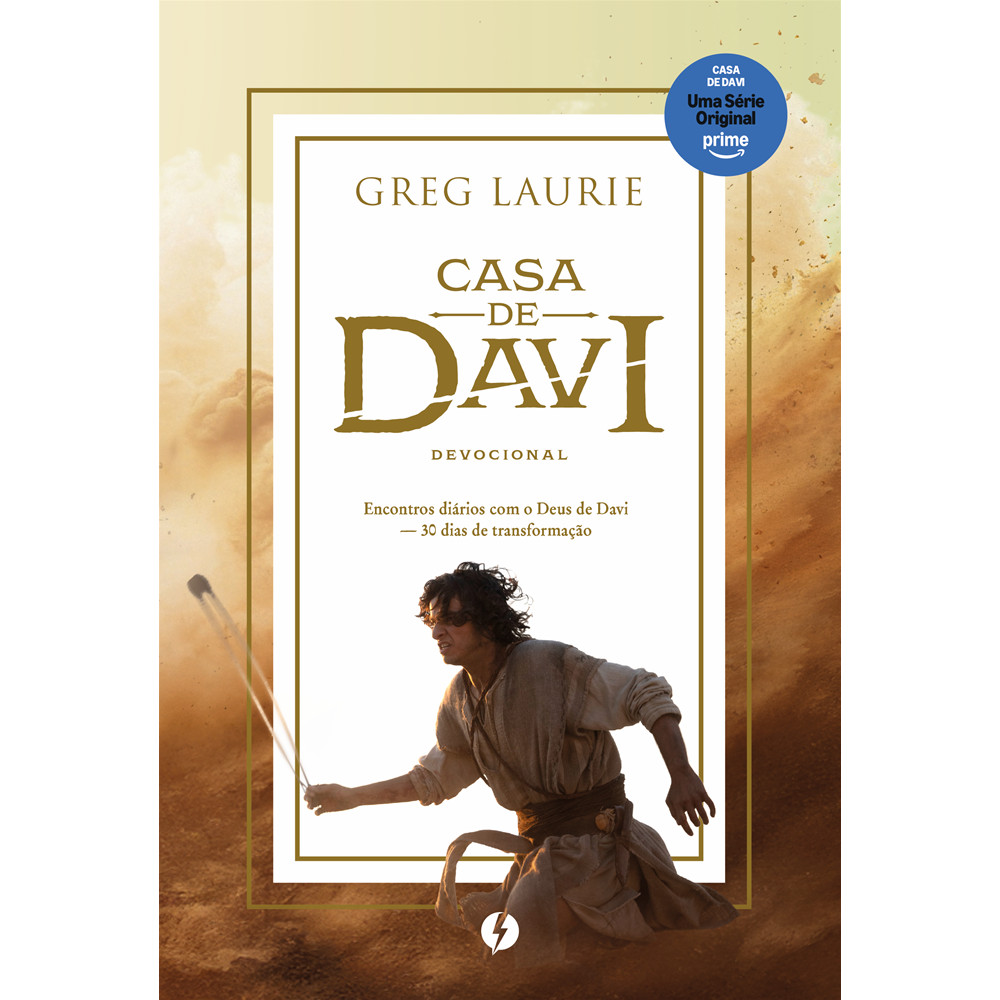 Capa do livro Livro - Casa de Davi - por Greg Laurie - Editora Book One