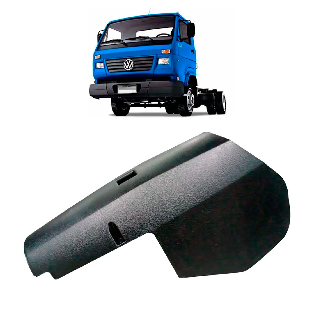 Capa Coluna Direção Inferior Vw Worker 8150 13180 Preto