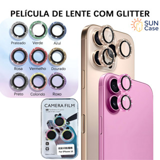 Película Lente De Câmera Para iPhone 17 16 15 14 13 12 11 16E 17E Pro Plus Max Mini Single-Lens Protector Film Lens M007 em Oferta na Shopee