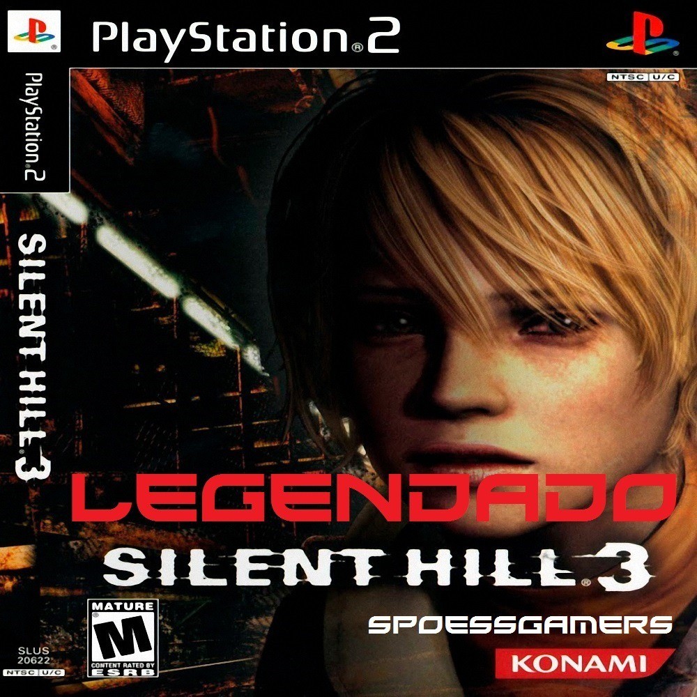 Jogo Ps 2 Silent Hill 3 Legendado Português  Desbloqueado Patch