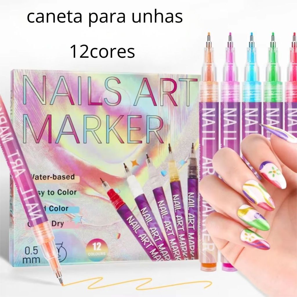 Caneta de Pintar Unha: Onde Comprar | BuscaProdutos
