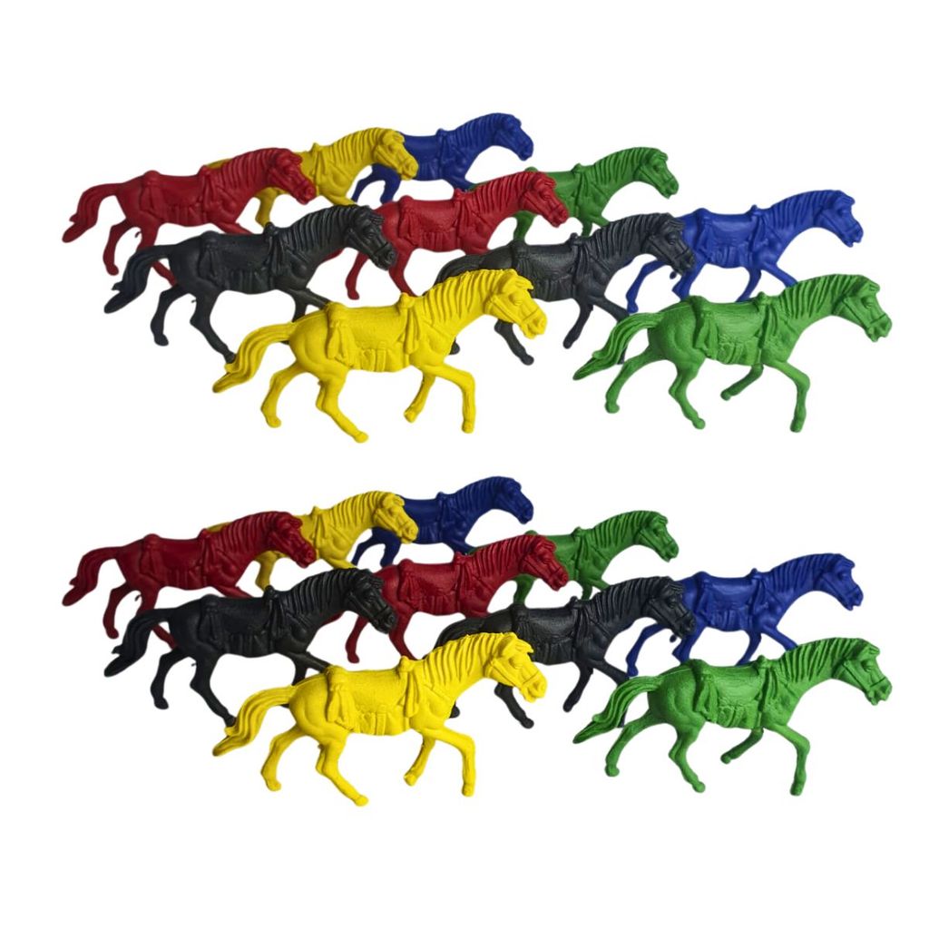 Kit 2 Pacotes Mini Cavalos 10 Unidades Cada Sortidos