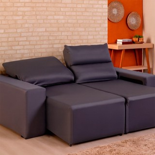 Capa De Sofá Retrátil De 2 Lugares Lisa Tamanho G em Oferta na Shopee