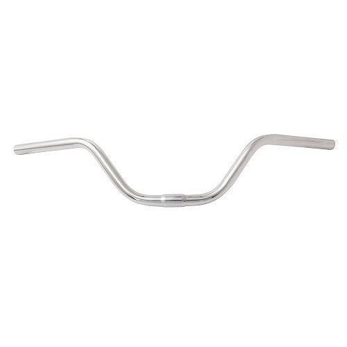 Guidão aço cromado polido poti expandido 680mm