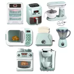 Brinquedo Mini Cozinha Fenix Faz de Conta Eletrodomésticos Infantil Interativos (Escolha o Modelo)