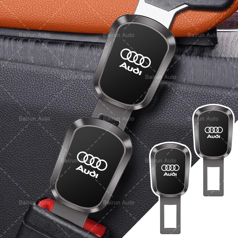 1/2 Pçs Extensor De Cinto De Segurança Do Carro Fivela Clipe De Extensão Para Audi A3 8P A6 C5 A4 B6 B8 S4 RS4 S5 B9 S3