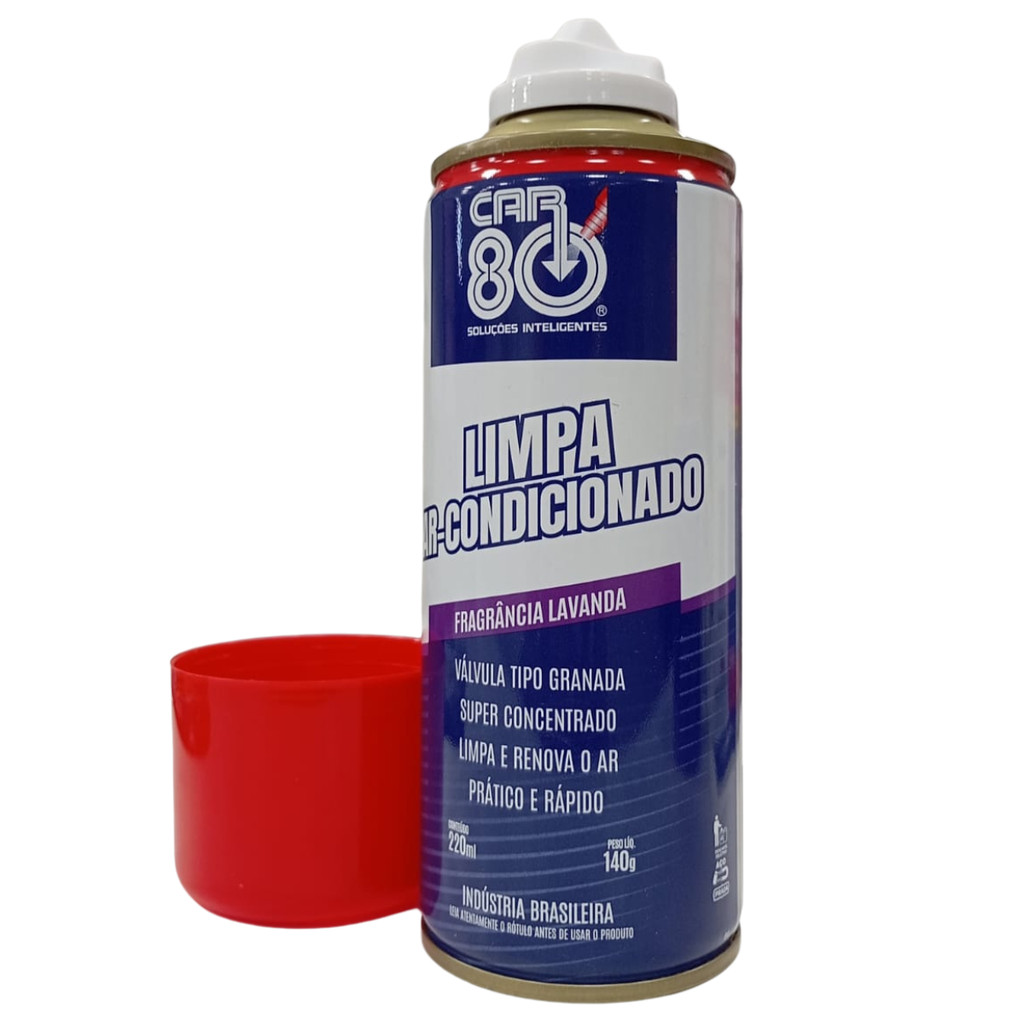 Limpa Ar Condicionado Car 80 Granada 220ml Aroma Lavanda