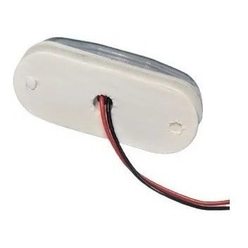 Lanterna Vigia Teto Led Caminhão Baú Ônibus Carreta Cristal