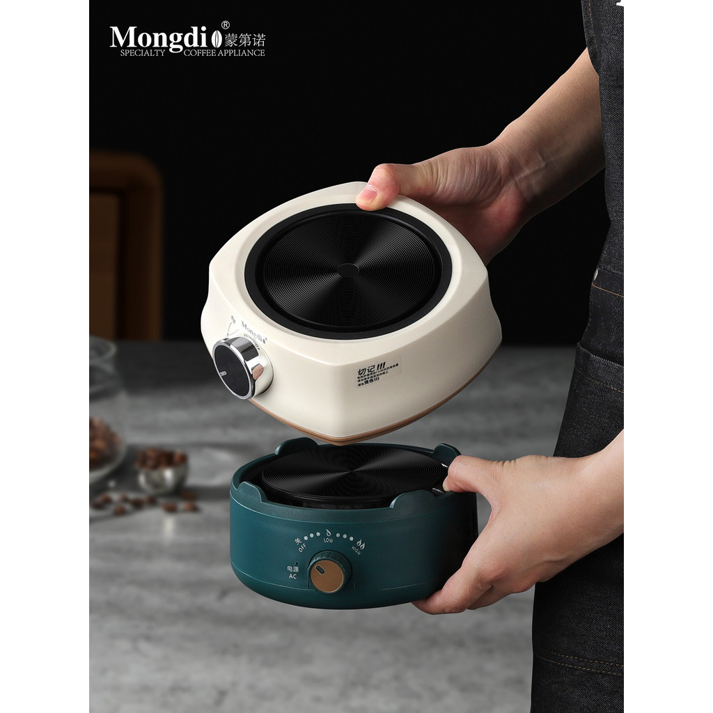 Mongdio fogão elétrico de cerâmica Moka pote fogão aquecimento doméstico pequeno cafeteira Base aquecimento máquina chá