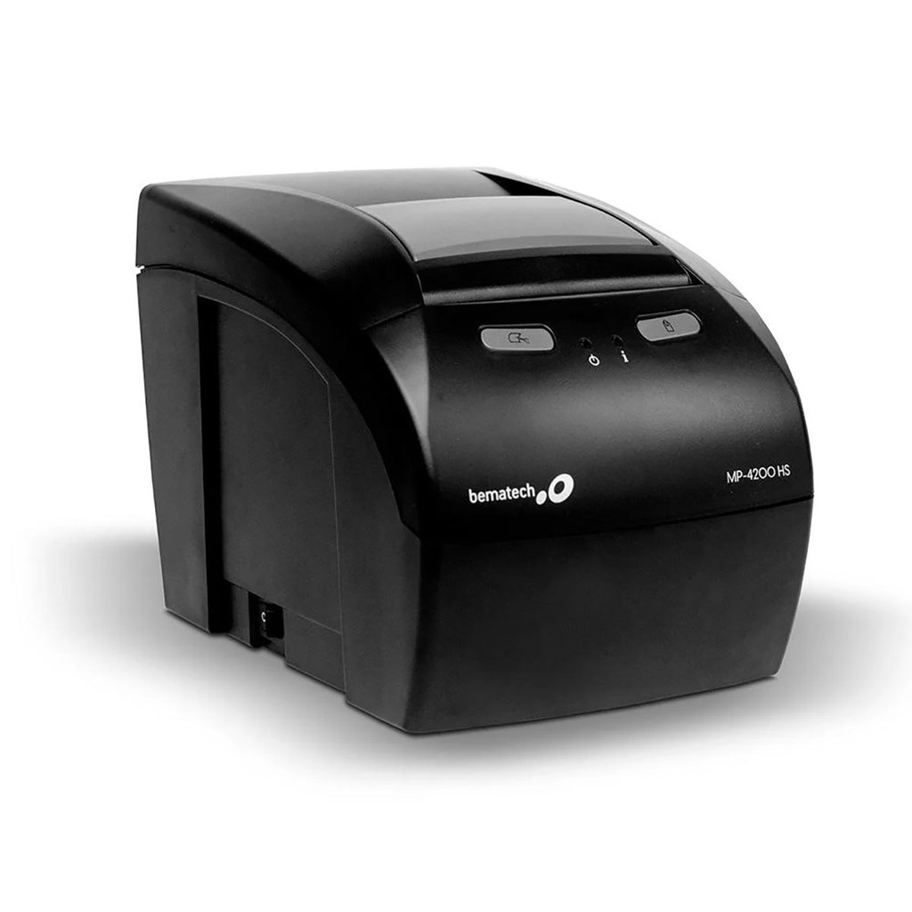 IMPRESSORA NAO FISCAL TERMICA BEMATECH MP4200 HS USB/ETHERNET/SERIAL - 46B4200HS000