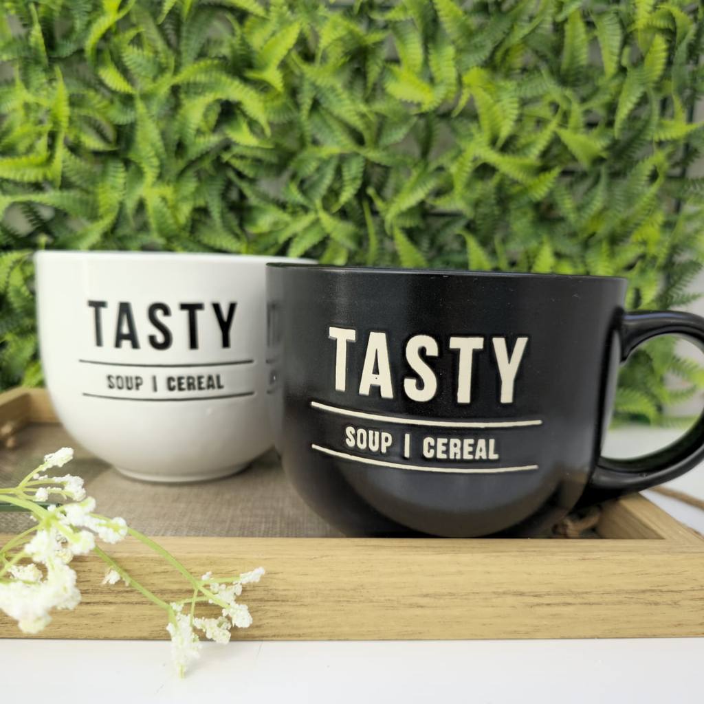 CANECA JUMBO P/ CALDOS E SOPAS MANHATTAN CERAMICA 750ML