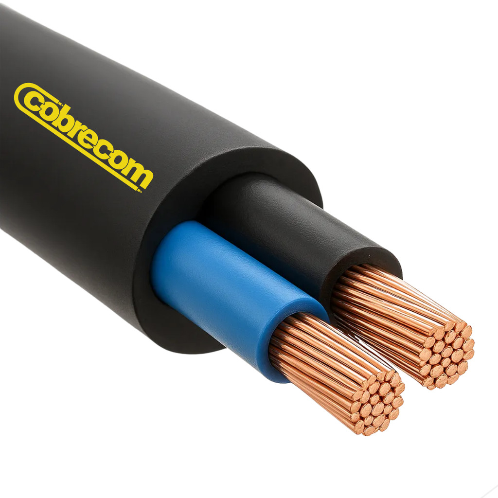 Kit 10 à 50 Metros Cabo Pp 2 X 1,5mm 500V Cobrecom Original Duplo Isolado Extensão Flexível 2 Vias em Oferta na Shopee