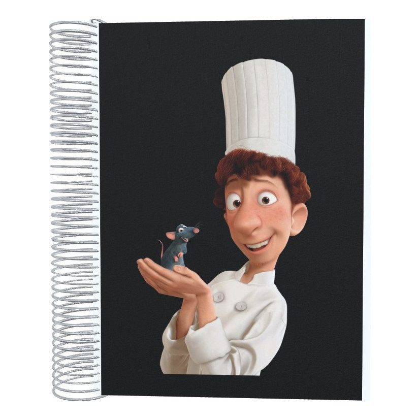 Caderno Ratatouille 1 Matéria Personalizado