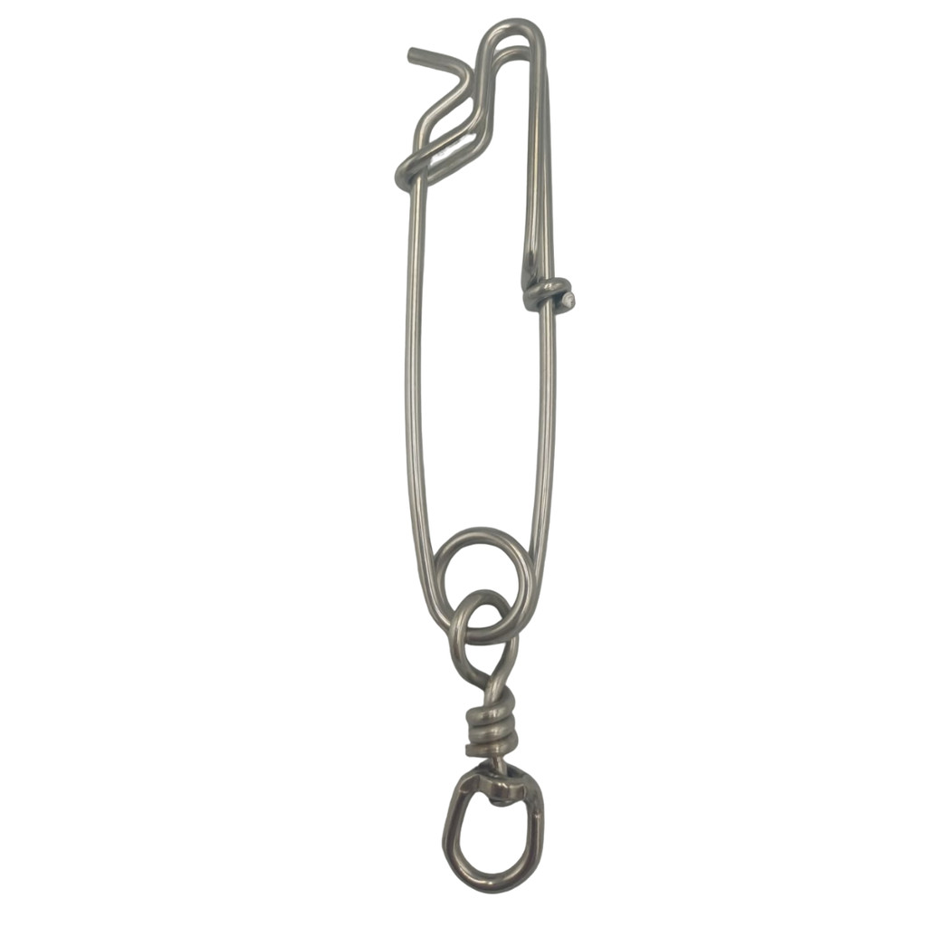 Snap Com Destorcedor Espinhel Inox Para Pesca Engate Rapido