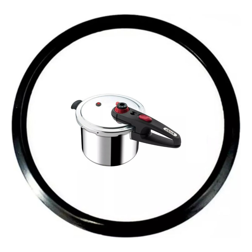 Borracha Panela De Pressão 4,5l Clock Conforto