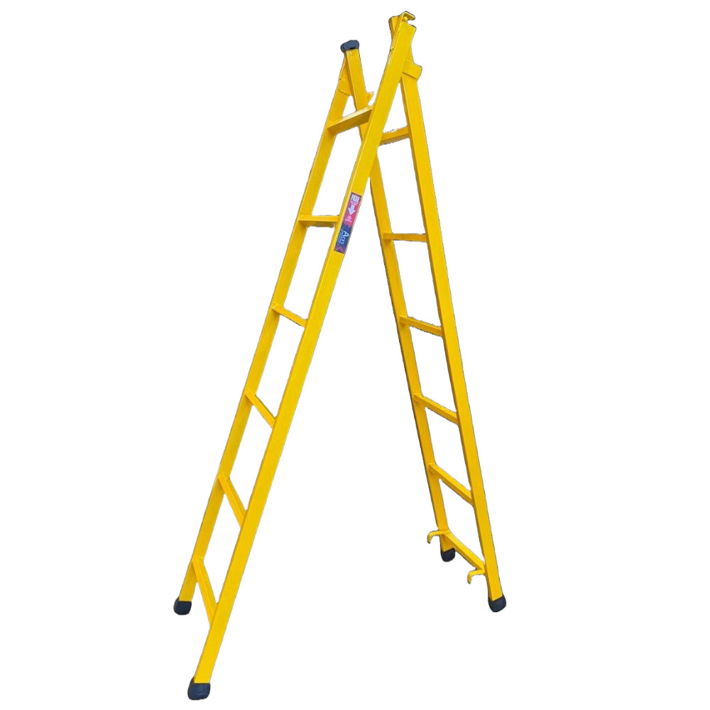 Escada Extensiva 6/12 Degraus 3 metros  Multifuncional 3 em 1 em Aço em Oferta na Shopee