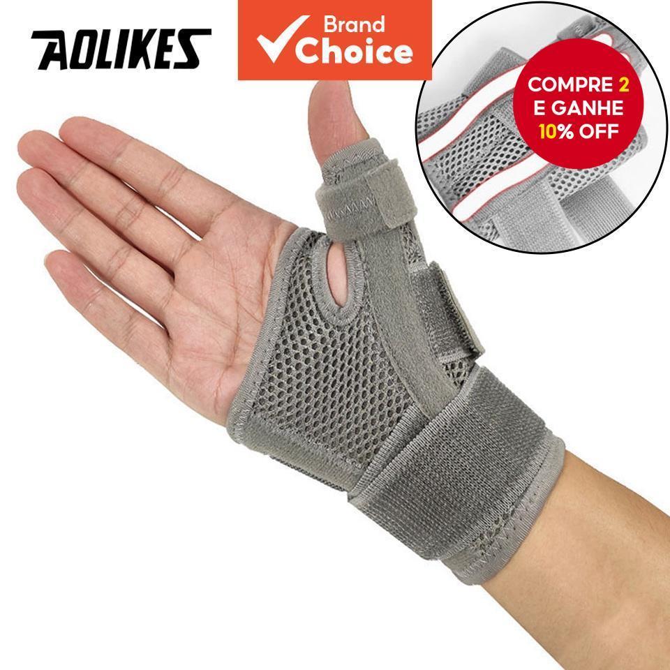 Cinta De Pulso Aolikes-Tala Flexível De Suporte Para Polegar Tendinite E Alívio De Artrite em Oferta na Shopee