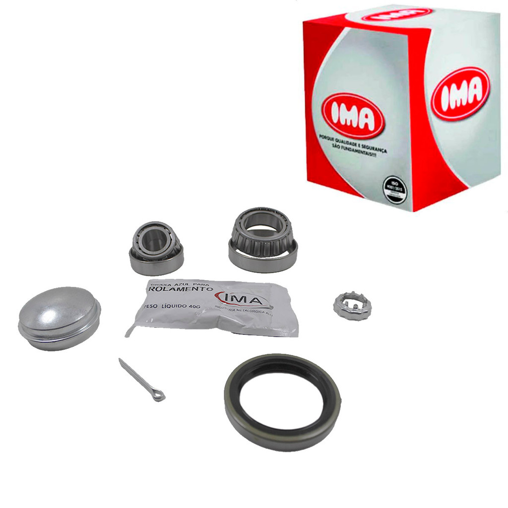 Kit Rolamento Da Roda Dianteira H1 2001 A 2007 / H100 1993 A 2003 / Hr 1993 A 1999 / L200 4X2 1992 A 2007 - Ima Alk-3928