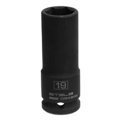 SOQUETE ESTRIADO 1/2POL CRV CLIPS PLASTICO 7/16POL 1PC STELS