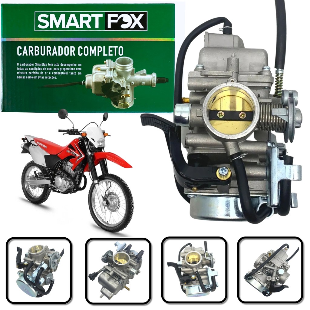 CARBURADOR COMPLETO SMARTFOX HONDA XR250 XR 250 TORNADO 250 2001 A 2008