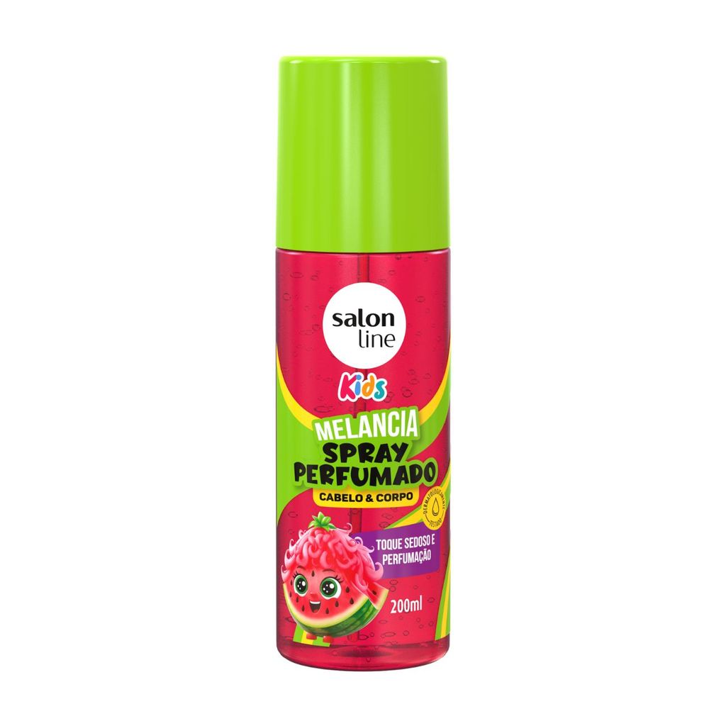 Spray Salon Line Perfumado Kids Melancia Cabelo e Corpo 200ml