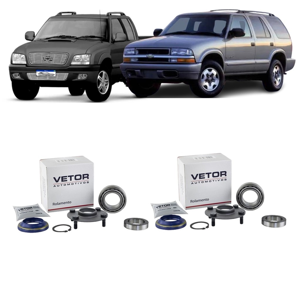 2 Kit Rolamento Roda Traseira S10 Blazer 4x2/4x4 1995/2011 em Oferta na Shopee