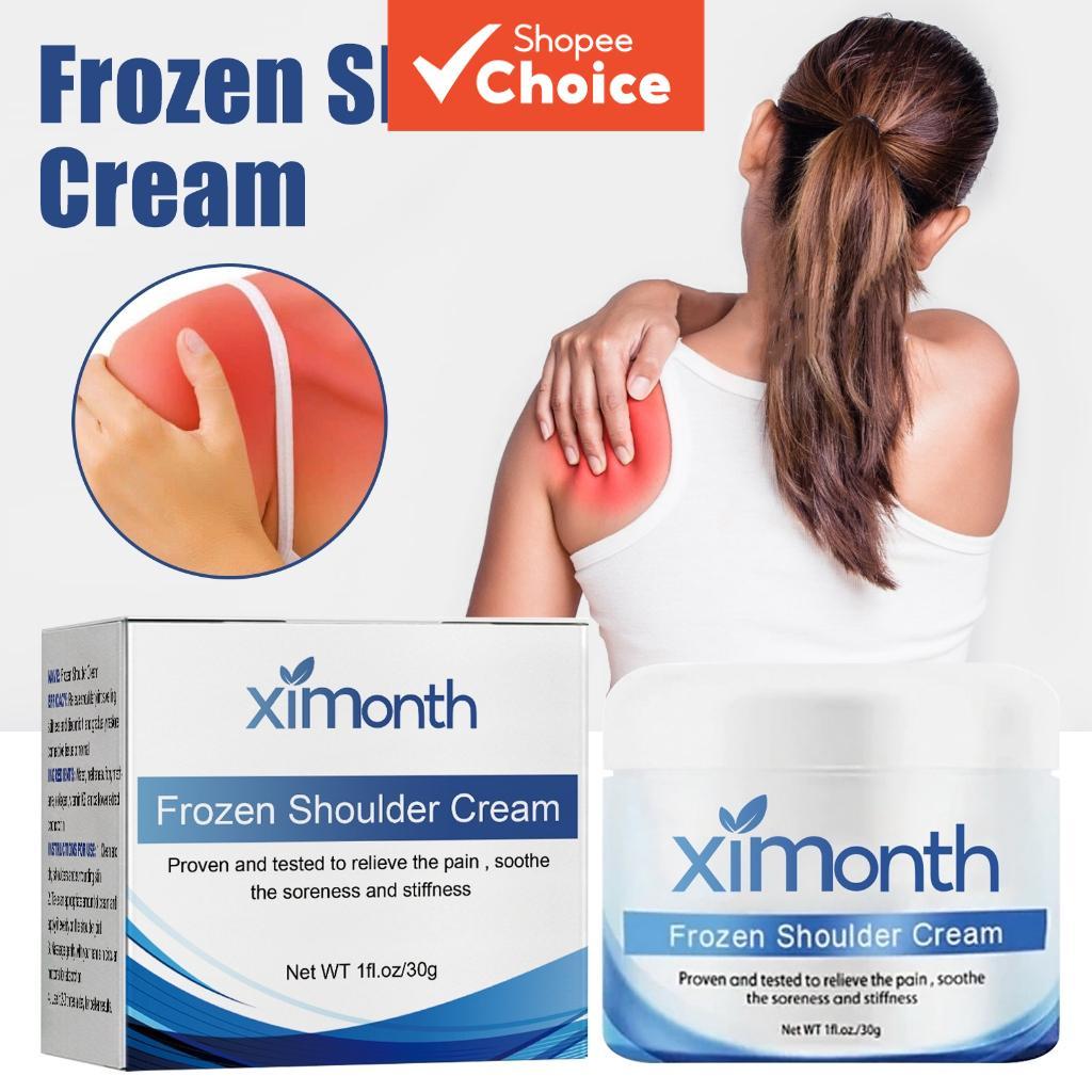 Creme Alívio Dor Ombro Congelado 30g, Creme Natural para Cuidados das Articulações, Creme Orgânico para Ombros,