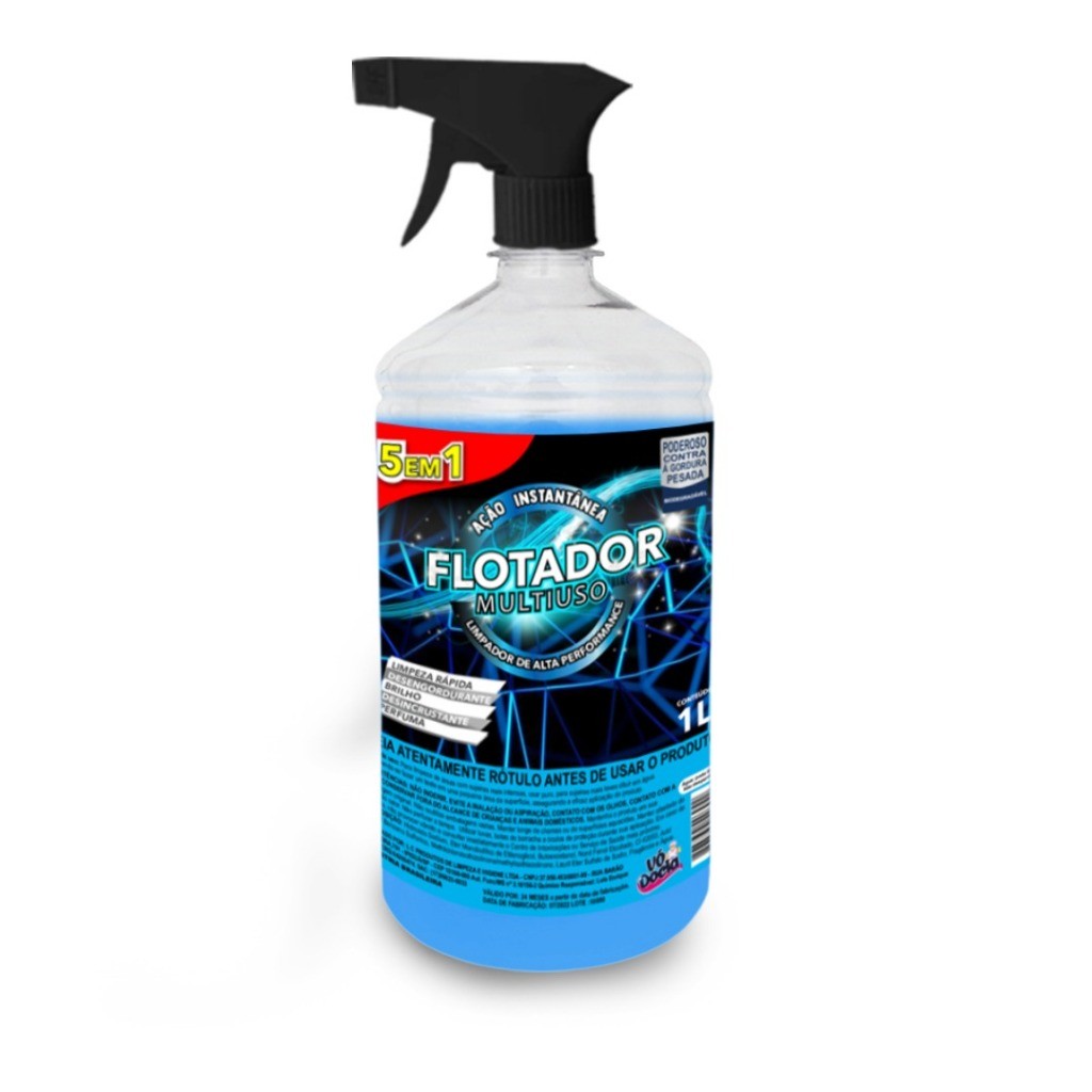 Limpa Sofa Tenis Cozinha Flotador Multiuso Concentrado 1 Ltr em Oferta na Shopee
