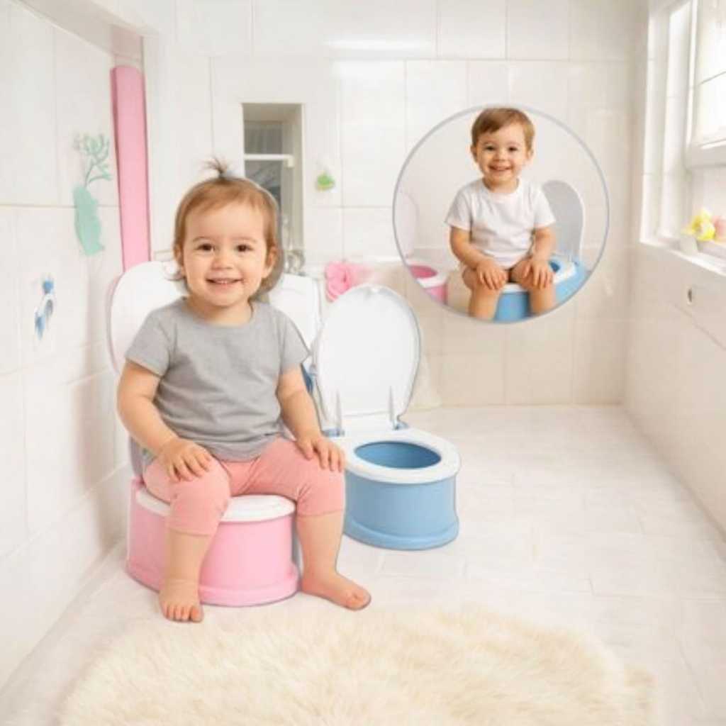 Assento Sanitário Infantil Troninho Penico Privada Com Tampa Privadinha em Oferta na Shopee