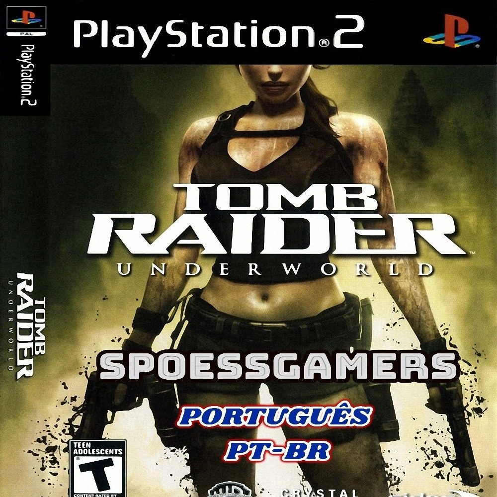 Ps 2 Jogo Tomb Raider Underworld Ps2 Português Pt-br Patch