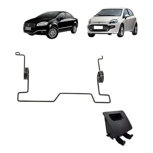 Mola Porta Objetos Do Painel Fiat Punto Linea Original Mopar