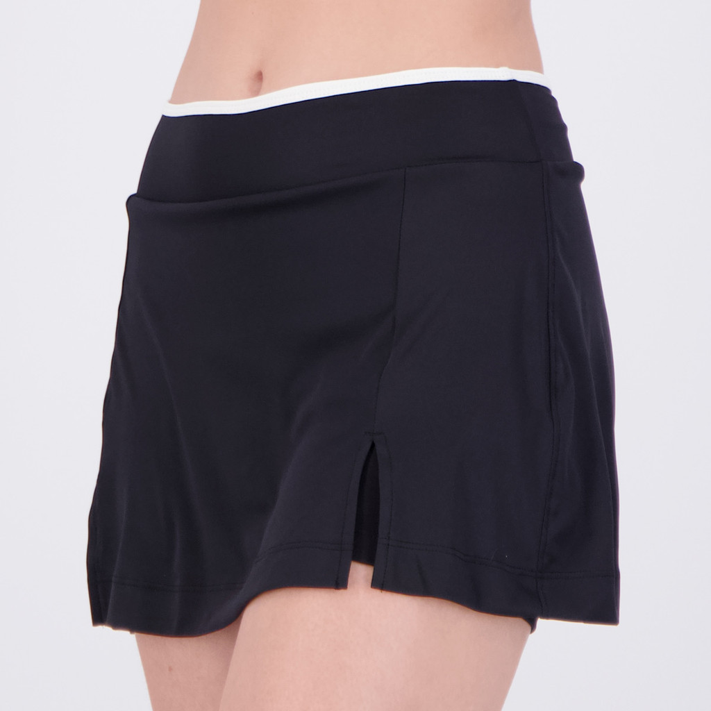 Shorts Saia Fila Regular Tennis Sports Club Feminino Preto em Oferta na Shopee
