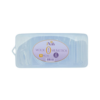 Molde F1 0 mm (Zero Milímetros) com 75 Unidades - King Nails em Oferta na Shopee