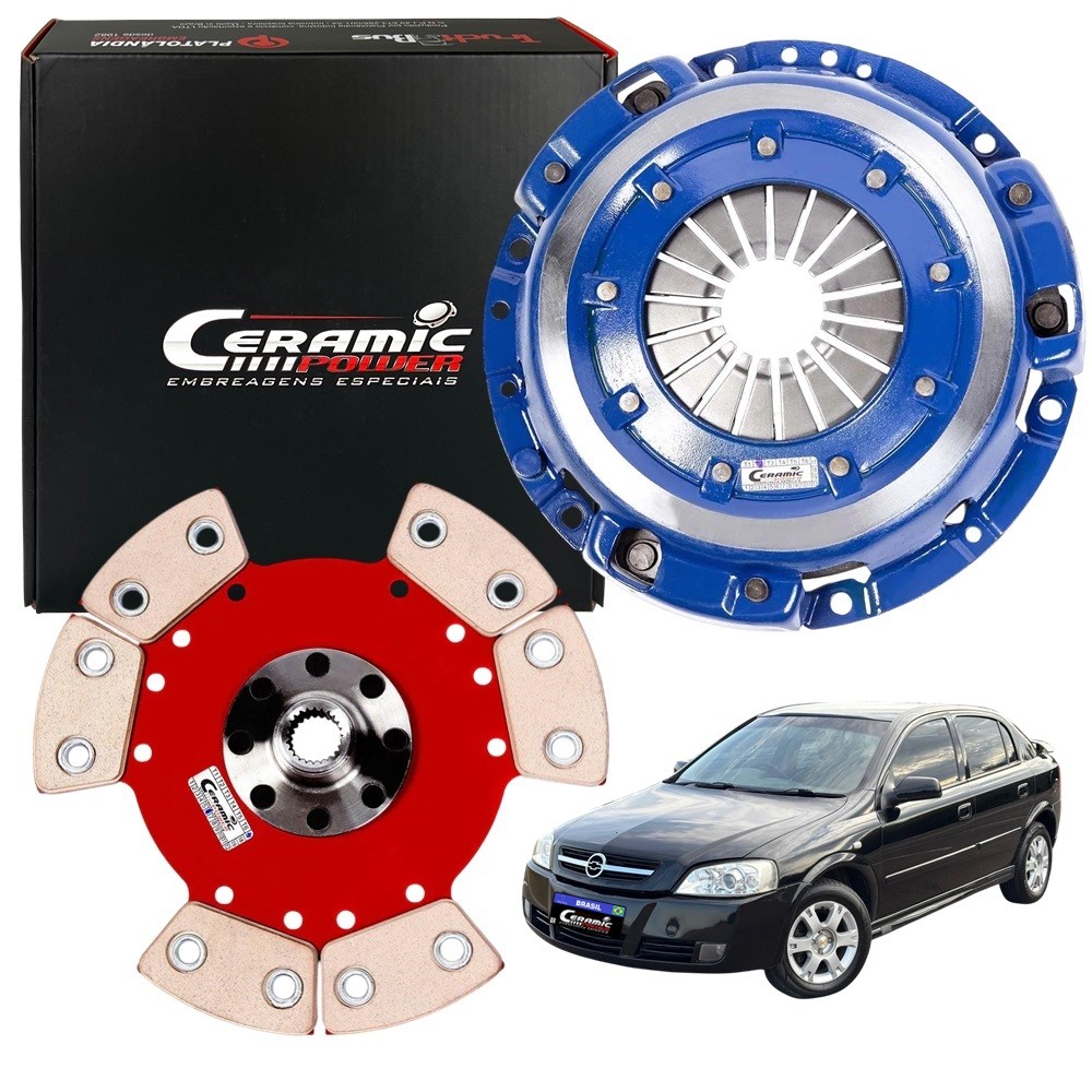 Embreagem Cerâmica 1200lb Astra Vectra 2.0 2.2 F23 Até 500cv Ceramic Power