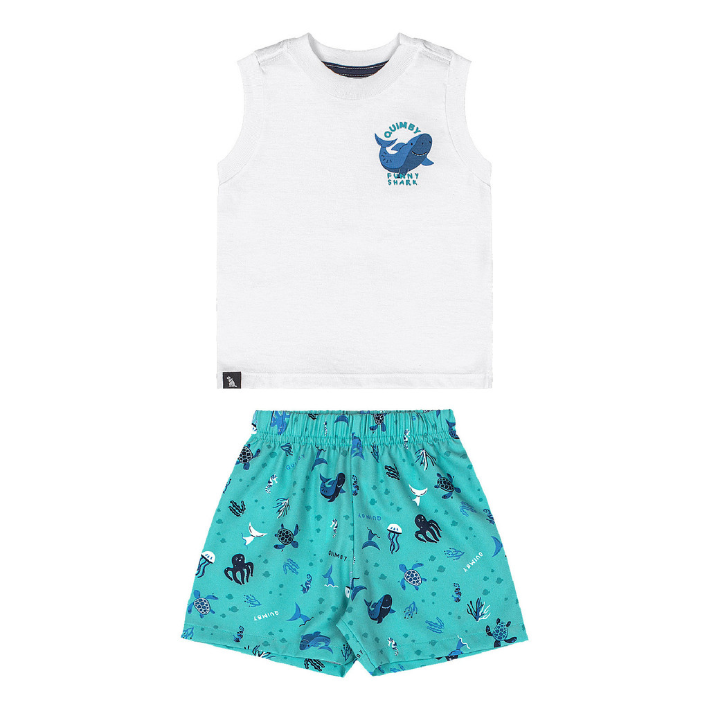 Conjunto Regata Shark Bermuda Quimby