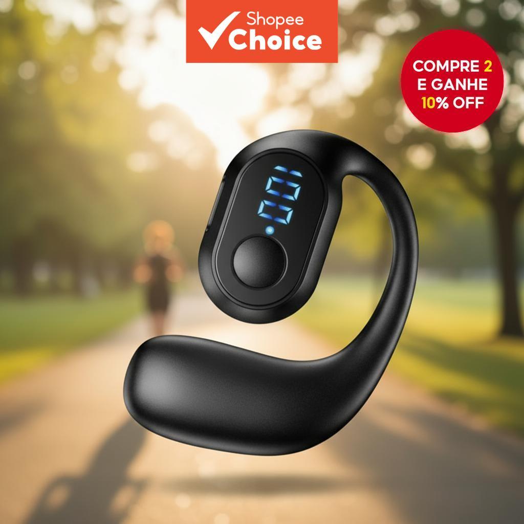  KY2 Pro Fones de Ouvido Sem Fio Bluetooth 5.3 com Microfone Bateria Ultra Longa Duração para Negócios