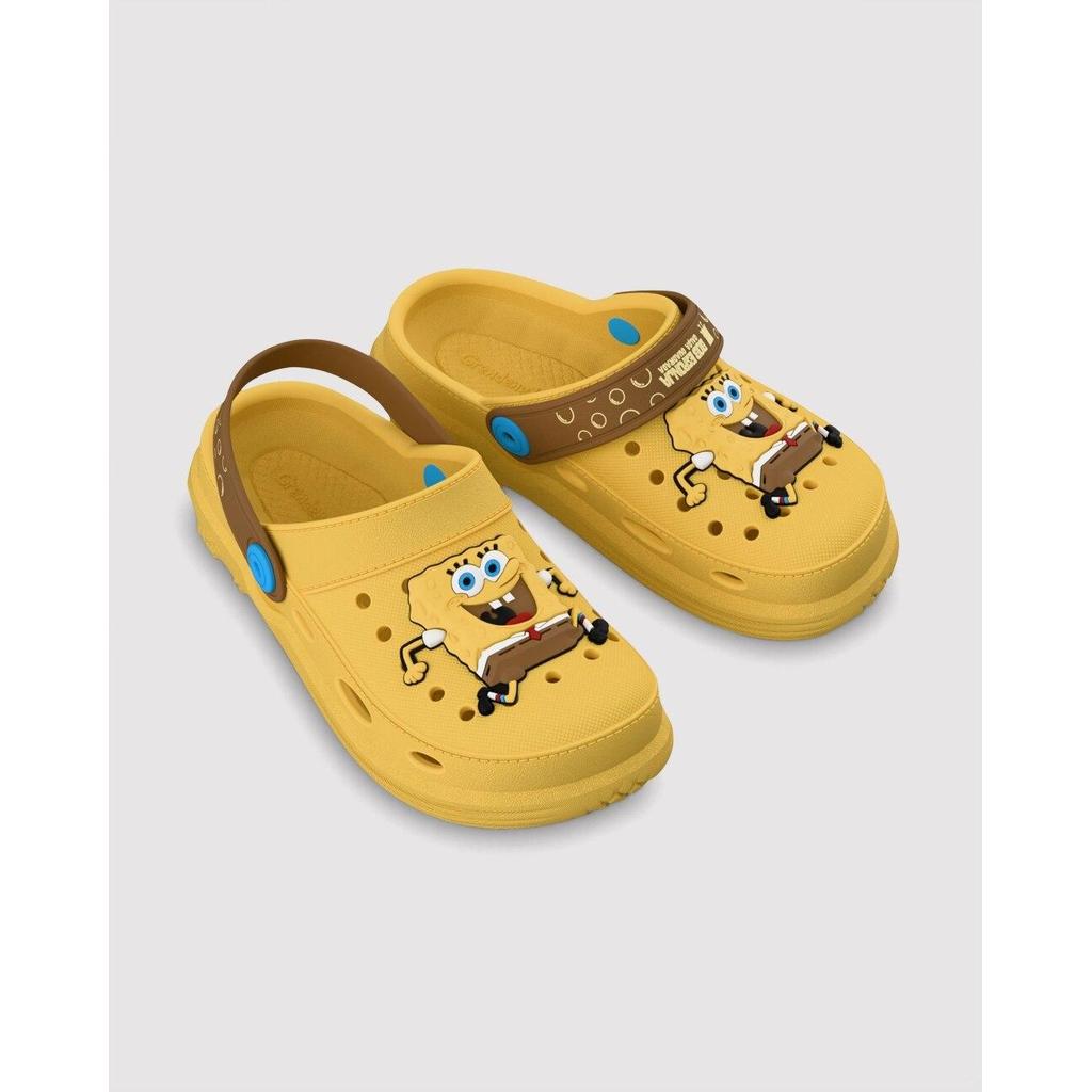 Sandália Babuche Infantil Grendene Kids Bob Esponja New Step em Oferta na Shopee
