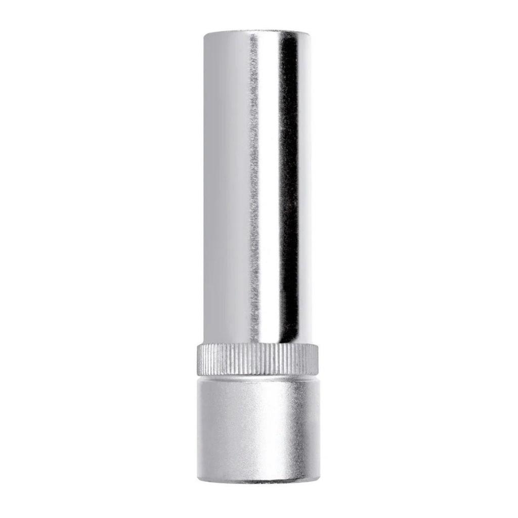 Soquete Estriado Longo 1/2" Aço CRV 22mm R61102214 Gedore RED