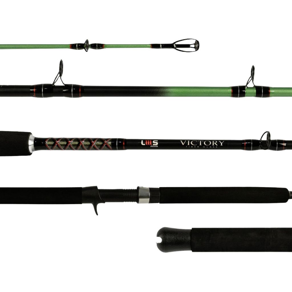 Vara pesca Carretilha Lumis Victory 60Lbs 1,80M 2 Partes