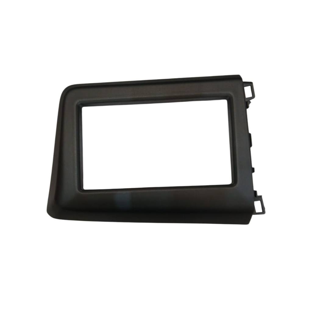Moldura 7 Polegadas Honda Civic 2012 A 2016 Preta Resistente Com Encaixe Fácil em Oferta na Shopee